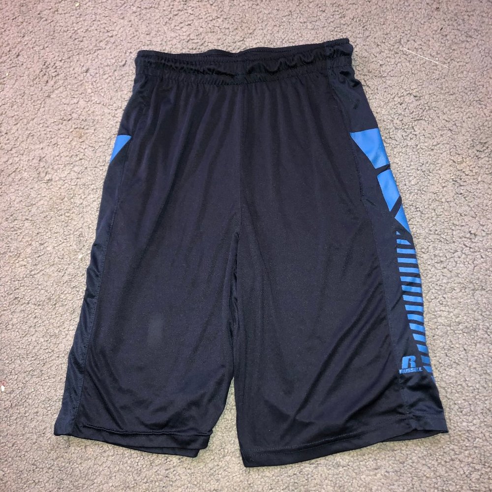 Russell Athletic Youth 14/16 Navy Athletic Shorts